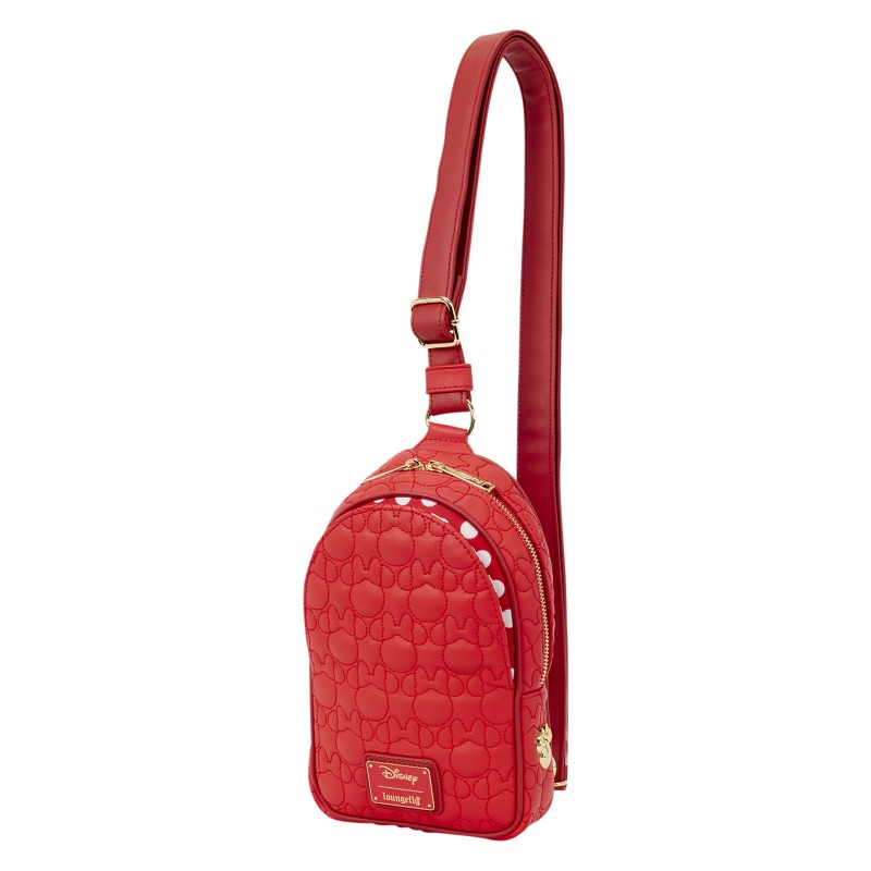Disney Loungefly Mini Sac A Dos Sacoche Minnie Convertible
